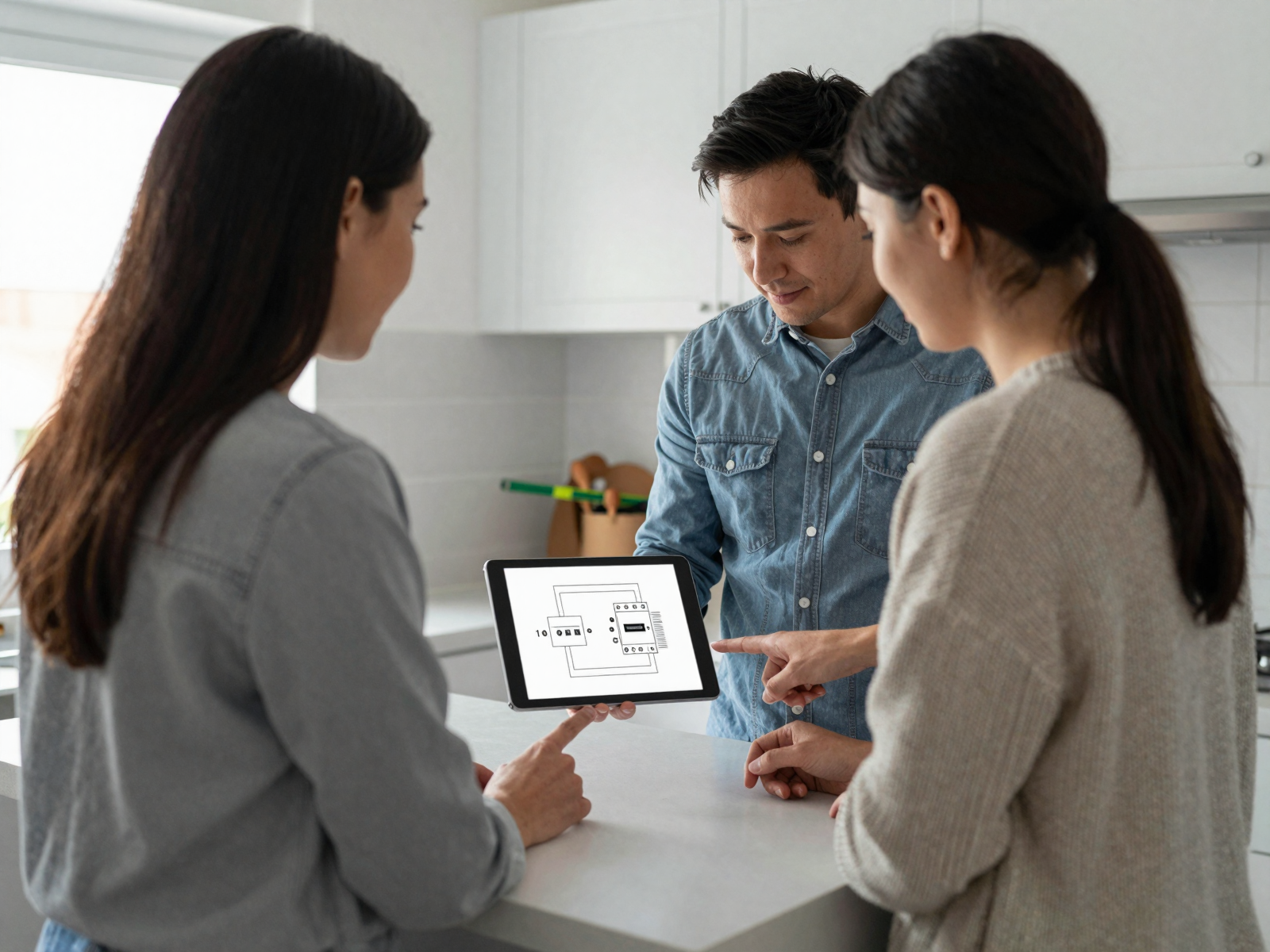 Roofing installation work showing professional roof repair